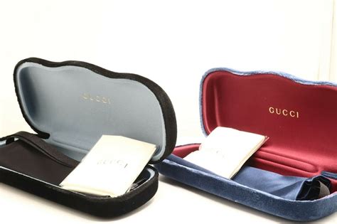 real gucci sunglasses case|gucci sunglasses case velvet.